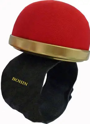 Red Pincushion with Snap Bracelet