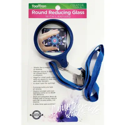 Reducing Glass With Lanyard