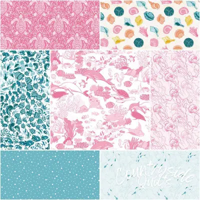 Reef 1 Yard Bundle Pink, 7pcs