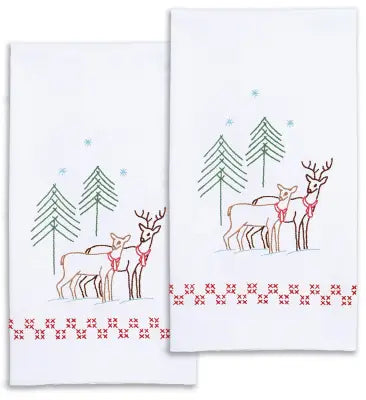 Reindeer Decorative Hand Towels