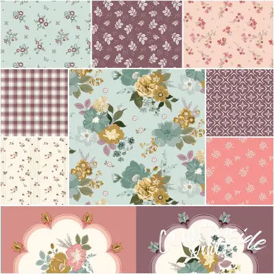 Renew 1 Yard Bundle Bleached Denim, 9pcs