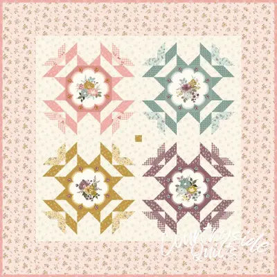 Renew Digitally Printed Delicate Dance Quilt Store Display