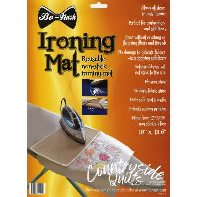 Reusable Non Stick Ironing Mat 10in x 13-5/8in