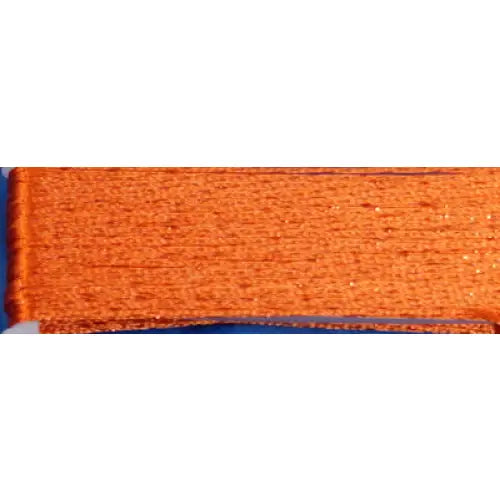RibbonFloss Shimmer (Rayon/Metallic) #035 - Orange/Red