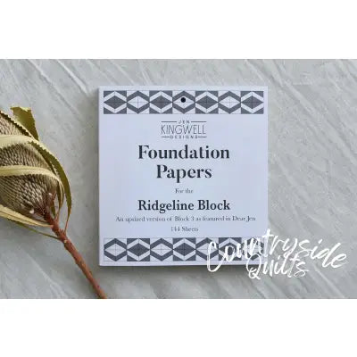 Ridgeline Foundation Paper Piecing Pad