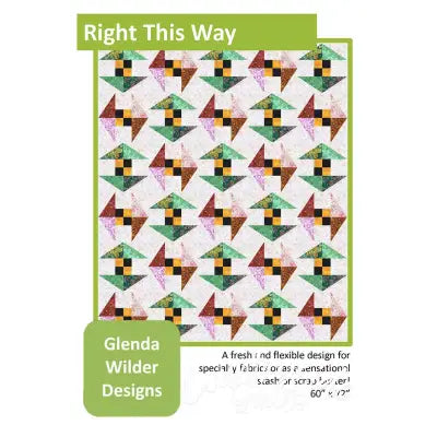 Right This Way by Glenda Wilder Designs