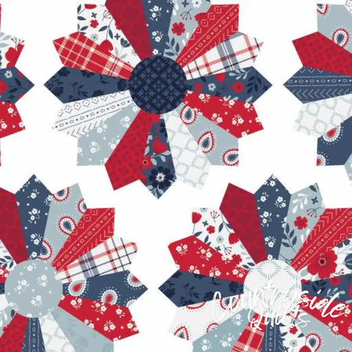 Riley Blake Designs American Beauty 108in Dresden Wide Back