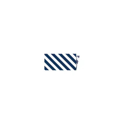 Riley Blake Designs Single-Fold Quilt Binding 1/8" Stripe Navy