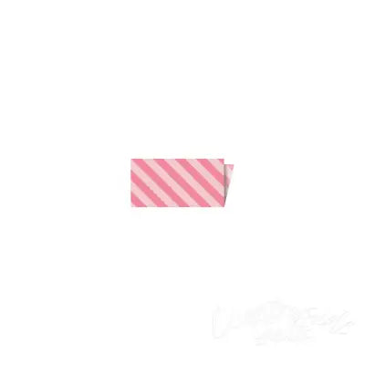 Riley Blake Designs Single-Fold Quilt Binding 1/8 Tonal Stripe Sugar Pink"