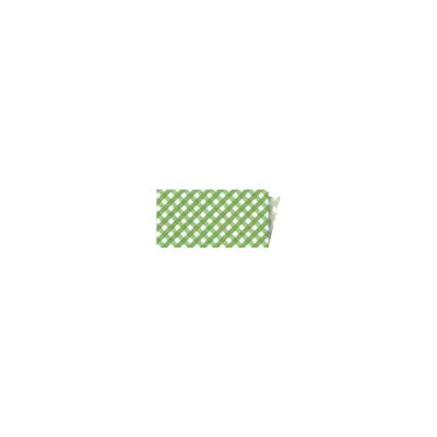 Riley Blake Designs Single-Fold Quilt Binding Micro Gingham Green
