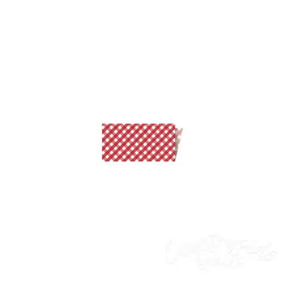 Riley Blake Designs Single-Fold Quilt Binding Micro Gingham Jazzberry