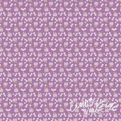 Riley Blake Designs Storytime 30s Fences Purple 44’’