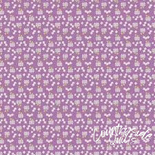 Riley Blake Designs Storytime 30s Fences Purple 44’’