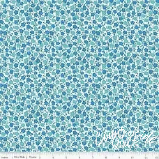 Riley Blake Designs Storytime 30s Floral Blue 44’’