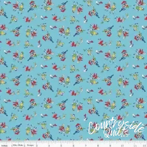 Riley Blake Designs Storytime 30s Jack and Jill Blue