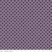 Riley Blake Designs - Trick or Treat Dots Plum 44’’ / 45’’