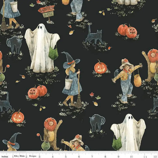 Riley Blake Designs - Trick or Treat Main Black 44’’ / 45’’