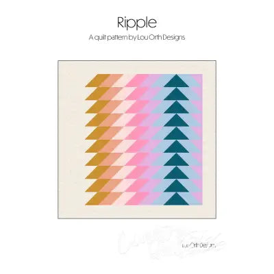 Ripple Quilt Pattern