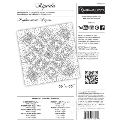 Riptides Replacement Papers