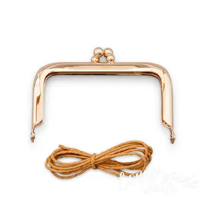 Rose Gold Classic Coin Purse Clasp