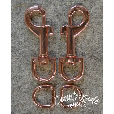 Rose Gold Small 1/2in Strap Hardware