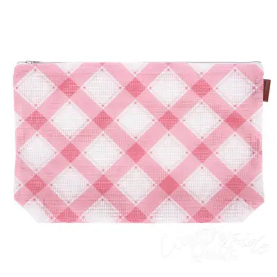 Rose Mad for Plaid Project Bag