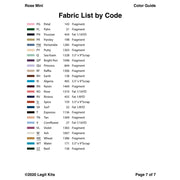 Rose Mini Pattern PT008