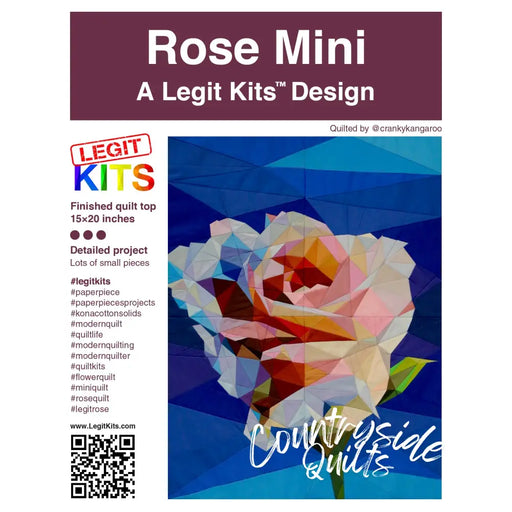 Rose Mini Quilt Kit QK008