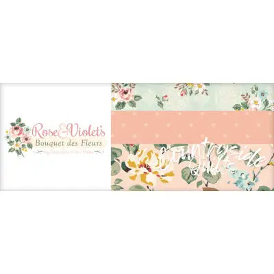 Rose & Violet's Bouquet des Fleurs 5in Squares, 42pcs