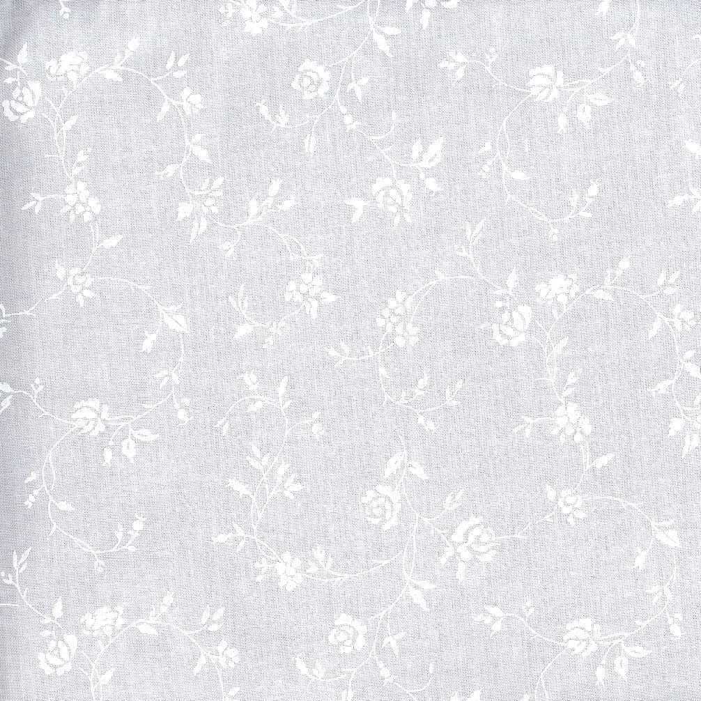 108" White on White - Rose