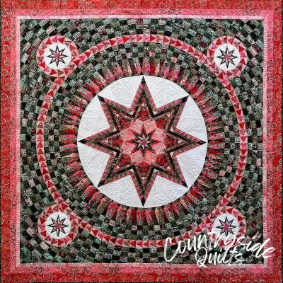 Rosewood Quilt Kit Batik Cotton
