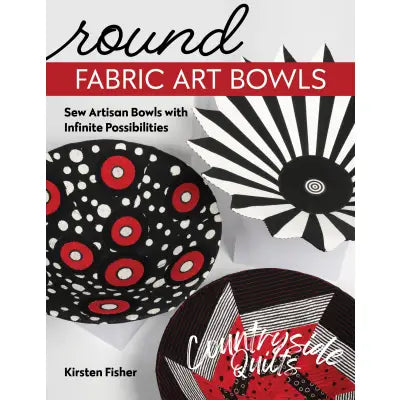 Round Fabric Art Bowls