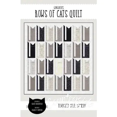 Rows of Cats Pattern