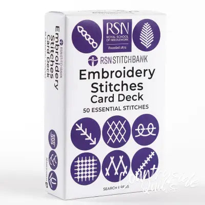 RSN Stitch Deck: Embroidery Stitches