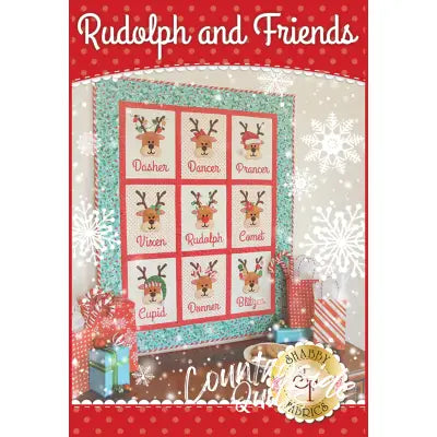 Rudolph And Friends Quilt