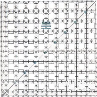 Ruler 9-1/2in x 9-1/2in