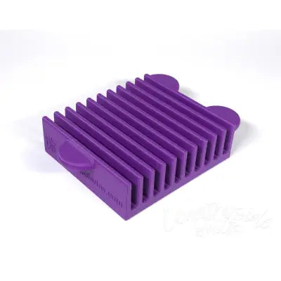 Ruler Stand 10 Slot 3in Purple