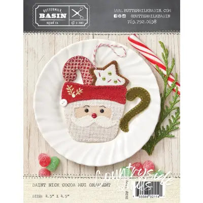Saint Nick Cocoa Mug Ornament