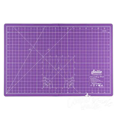 Sallie Tomato Purple A3 Foldable Cutting Mat