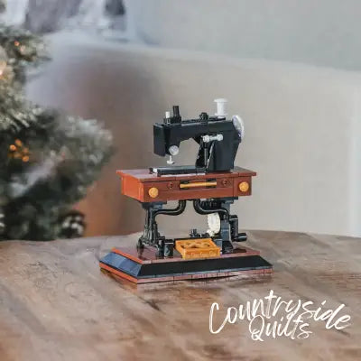 Sallie Tomato Vintage Sewing Machine Building Block Set