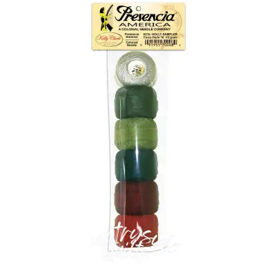 Sample Pk Holly Colors Pearl Cotton SZ8 10grm