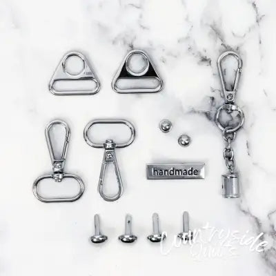Sampler Box Bundle Of Hardware Set Gunmetal