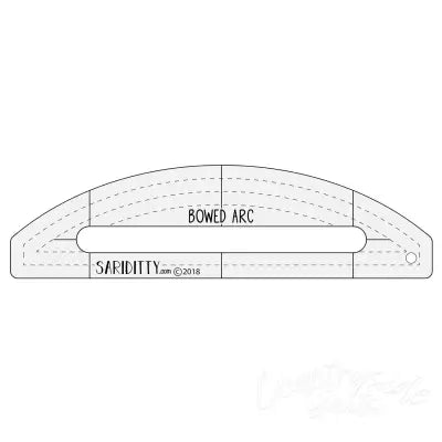 SARIDITTY Bowed Arc Ruler Long Arm