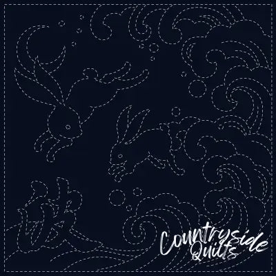 Sashiko Cloth Ara-Nami