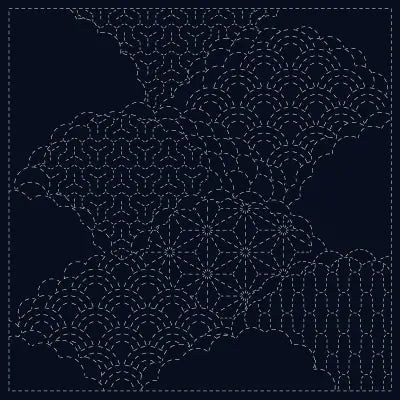Sashiko Cloth Cumulus Cloud
