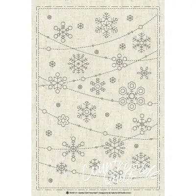 Sashiko Cloth Holy Night