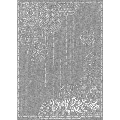 Sashiko Cloth Windchimes Black