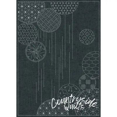 Sashiko Cloth-Yarn Dyed Nep Windchimes Blue