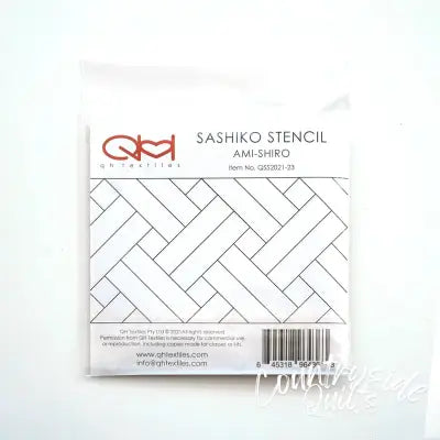 Sashiko Stencil Ami-Shiro