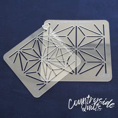 Sashiko Stencil Asano-Ha